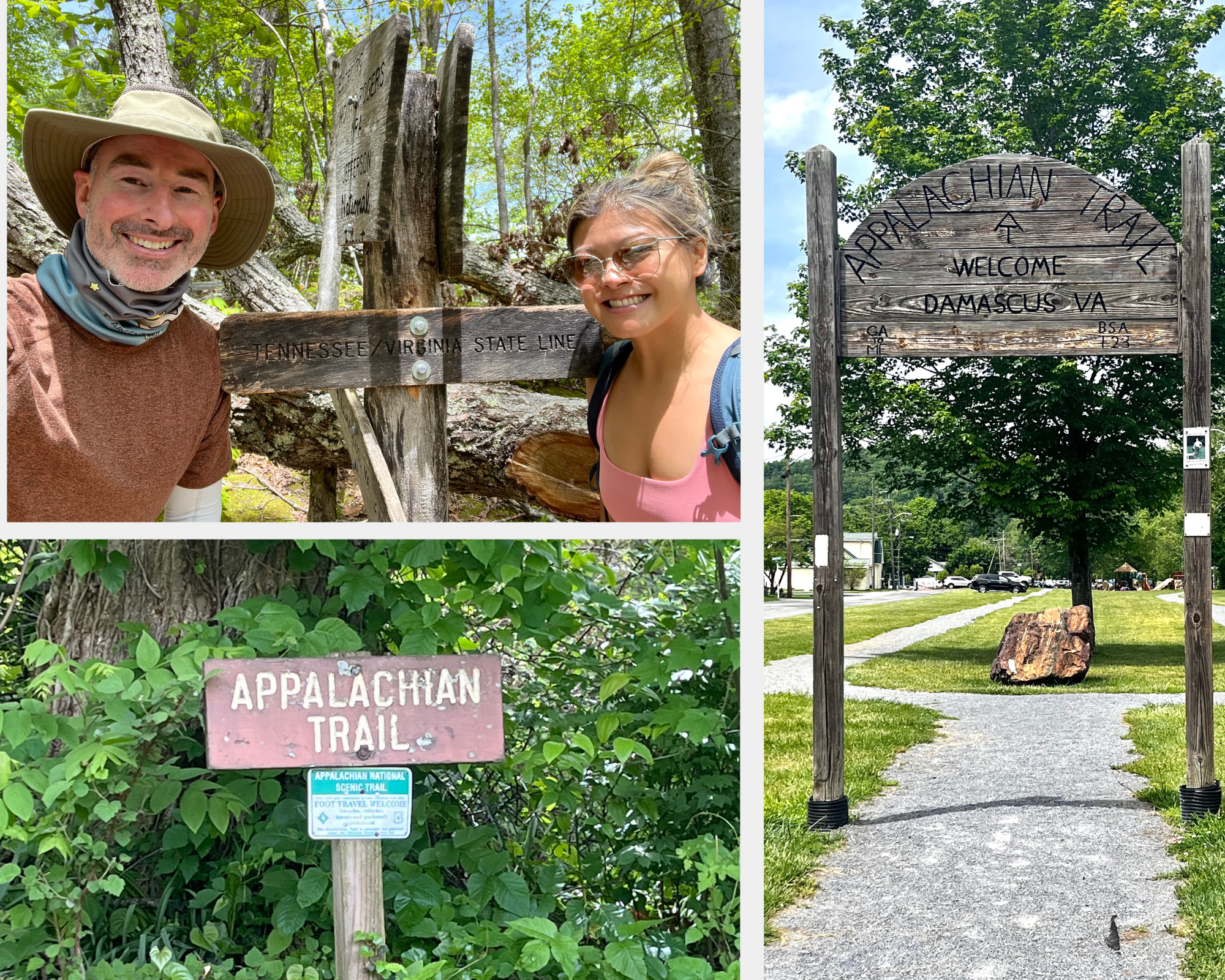 Appalachian Trail Tennessee Virginia Border